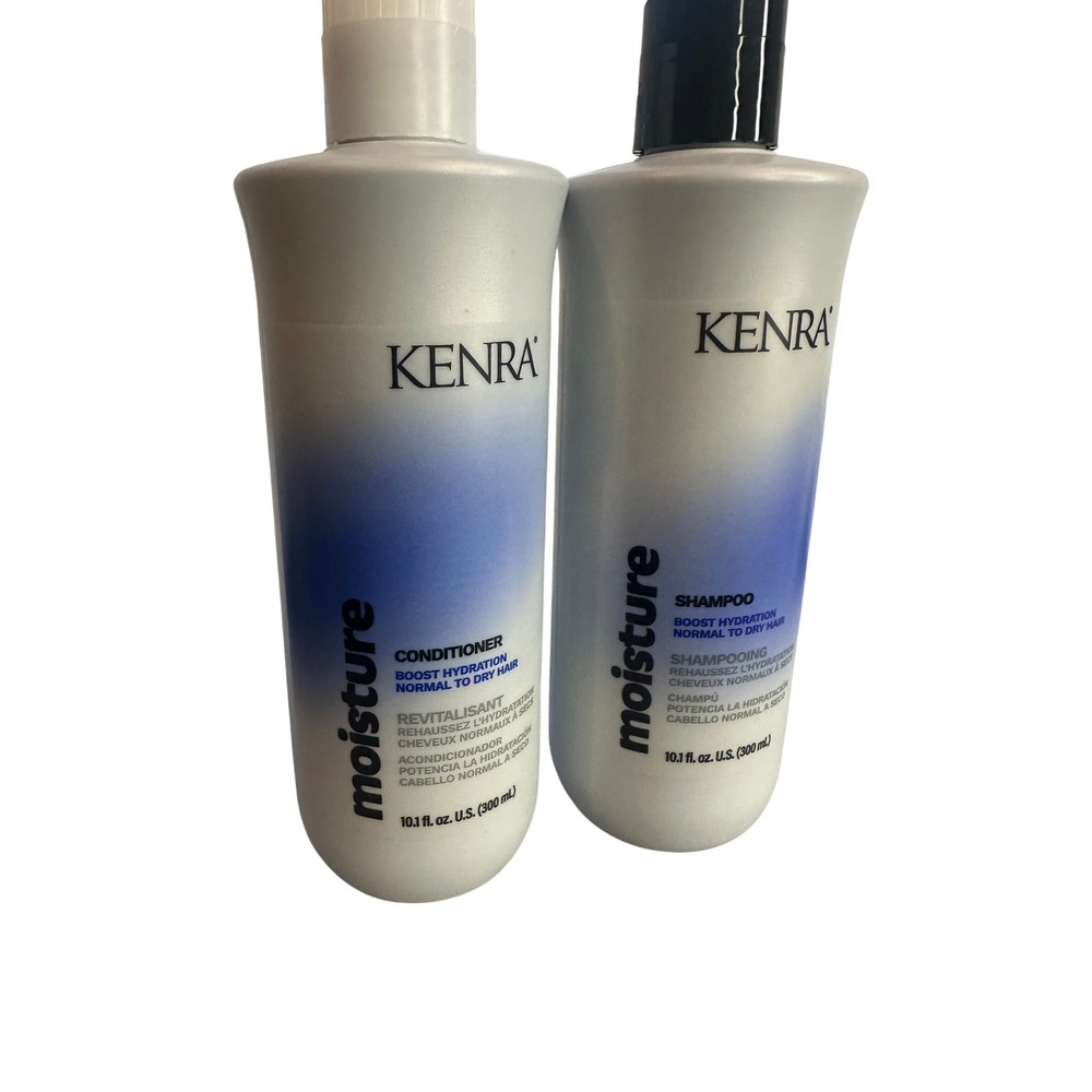 Kenra Moisture Shampoo Conditioner Set 10.1 oz Boost Hydration Normal Dry Hair